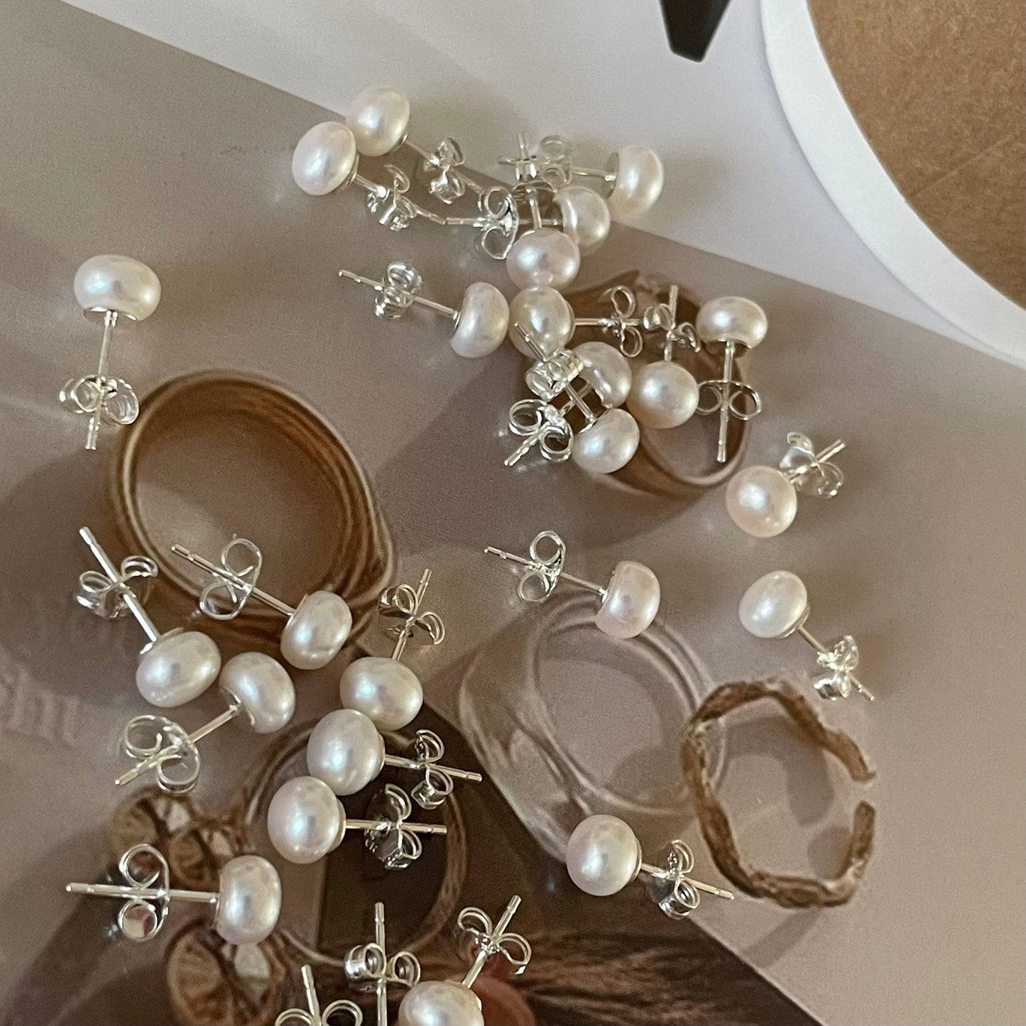 Classic Pearl Earrings