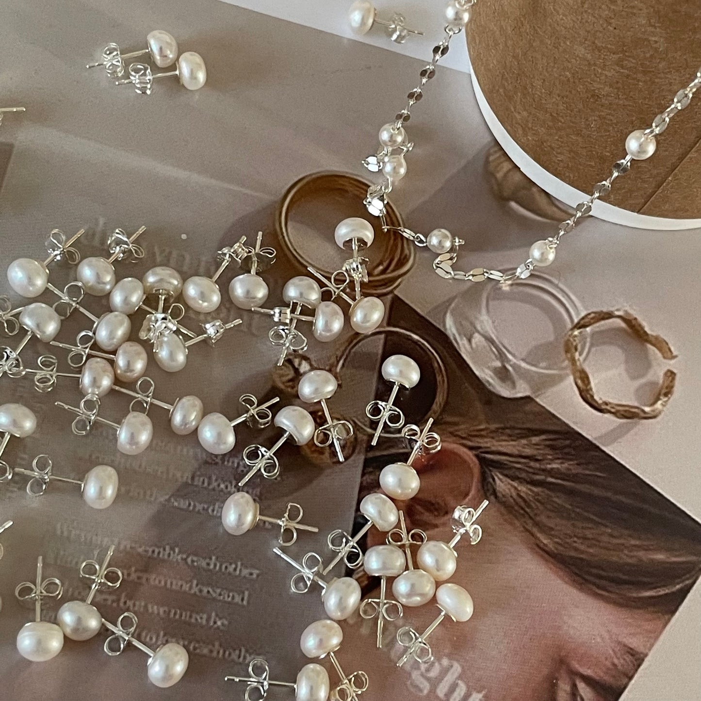 Classic Pearl Earrings