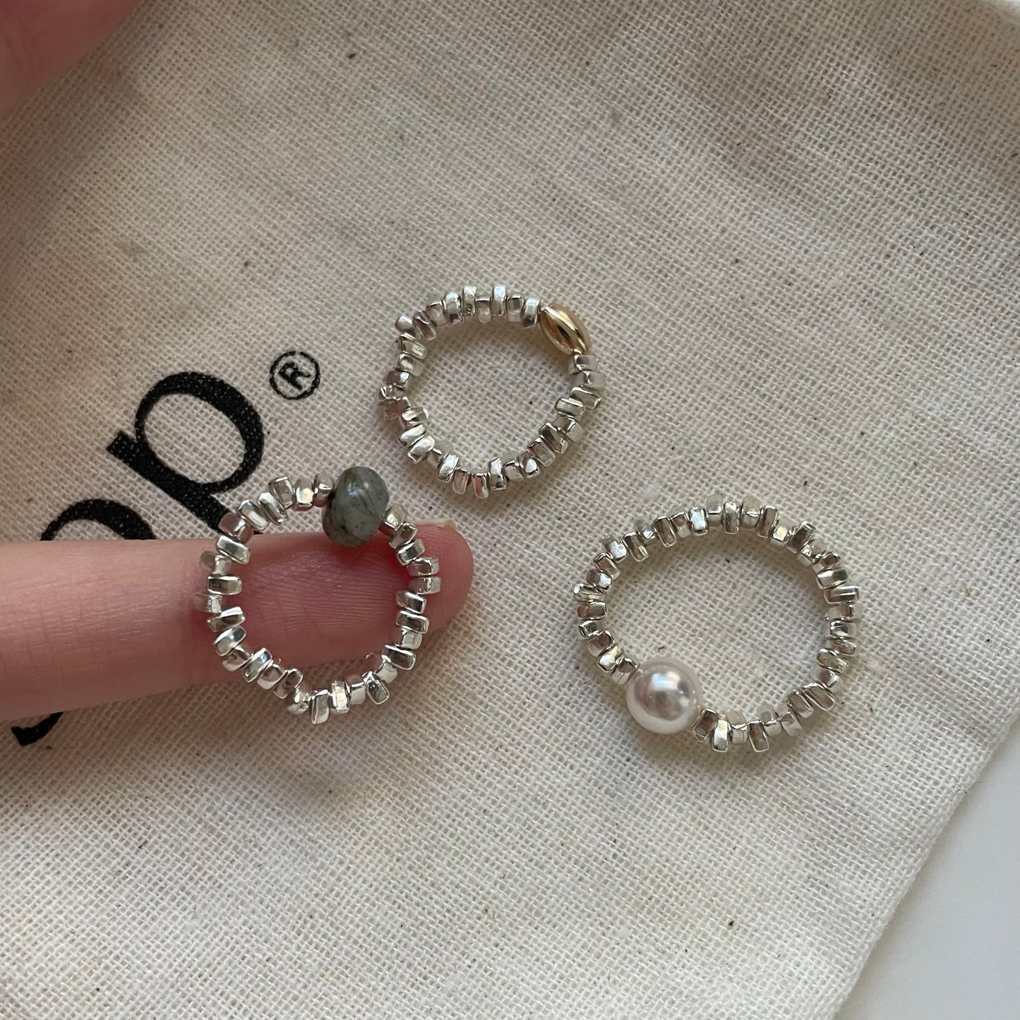 CRUSH Silver Ring