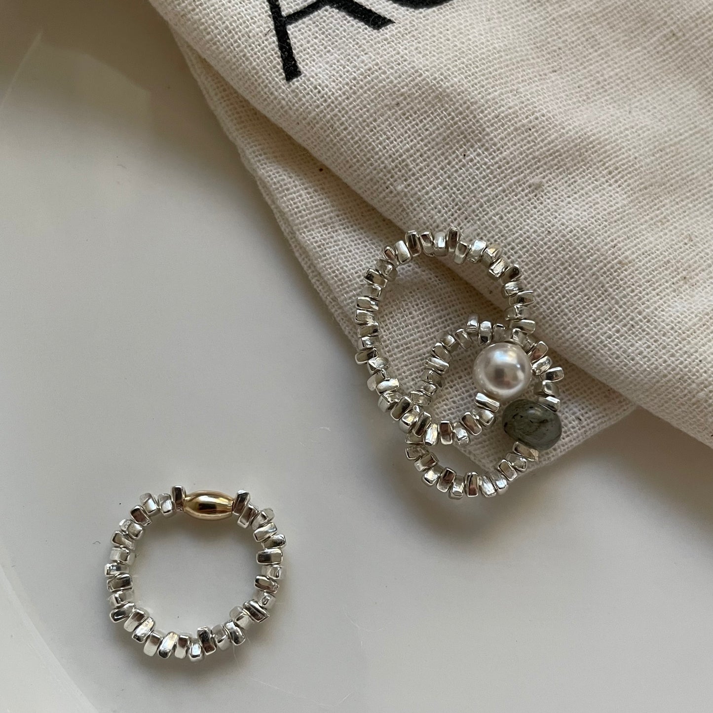 CRUSH Silver Ring