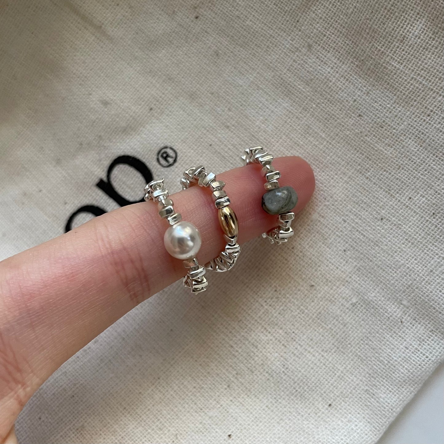 CRUSH Silver Ring