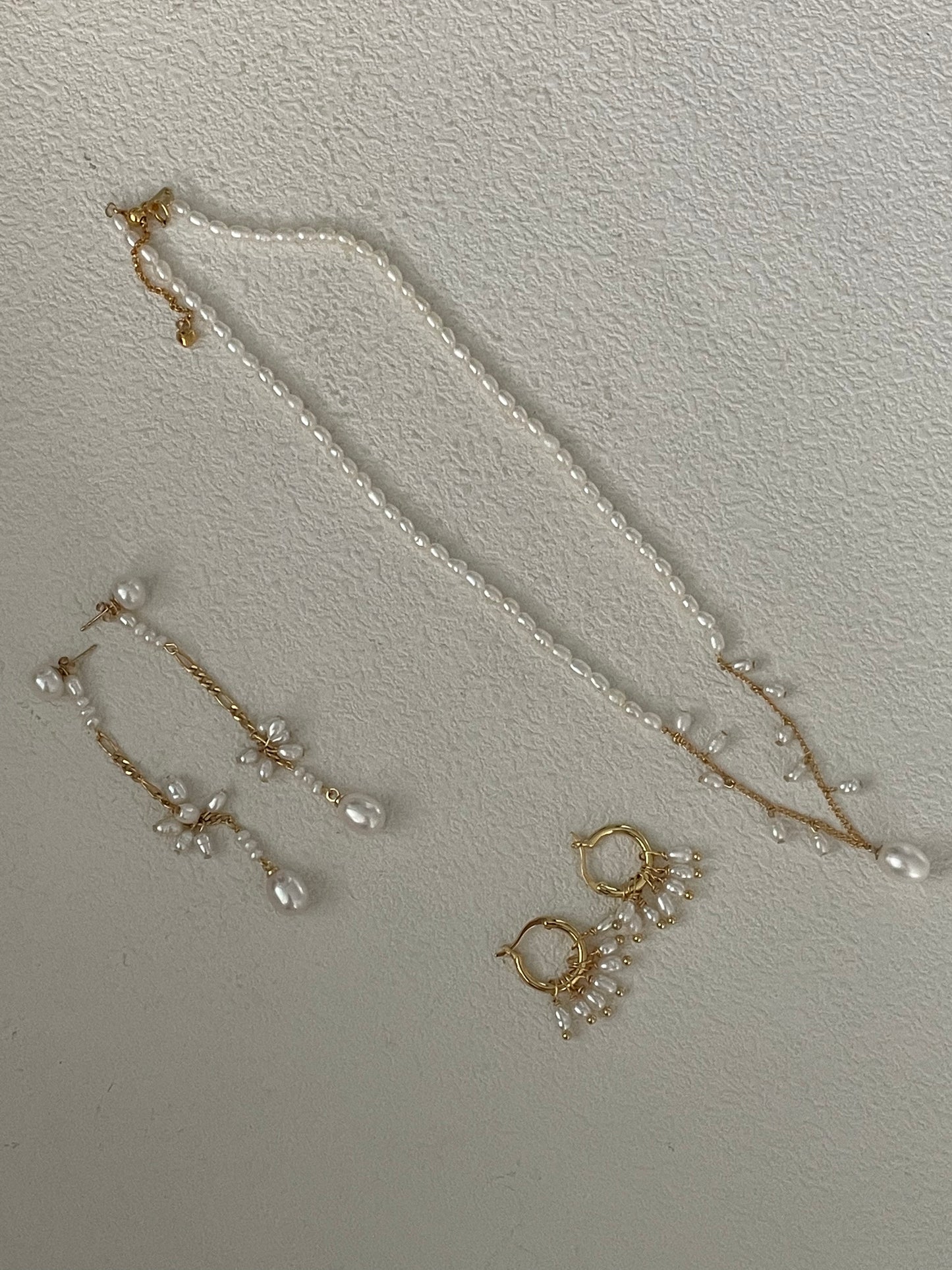 Dangling Flower Earrings