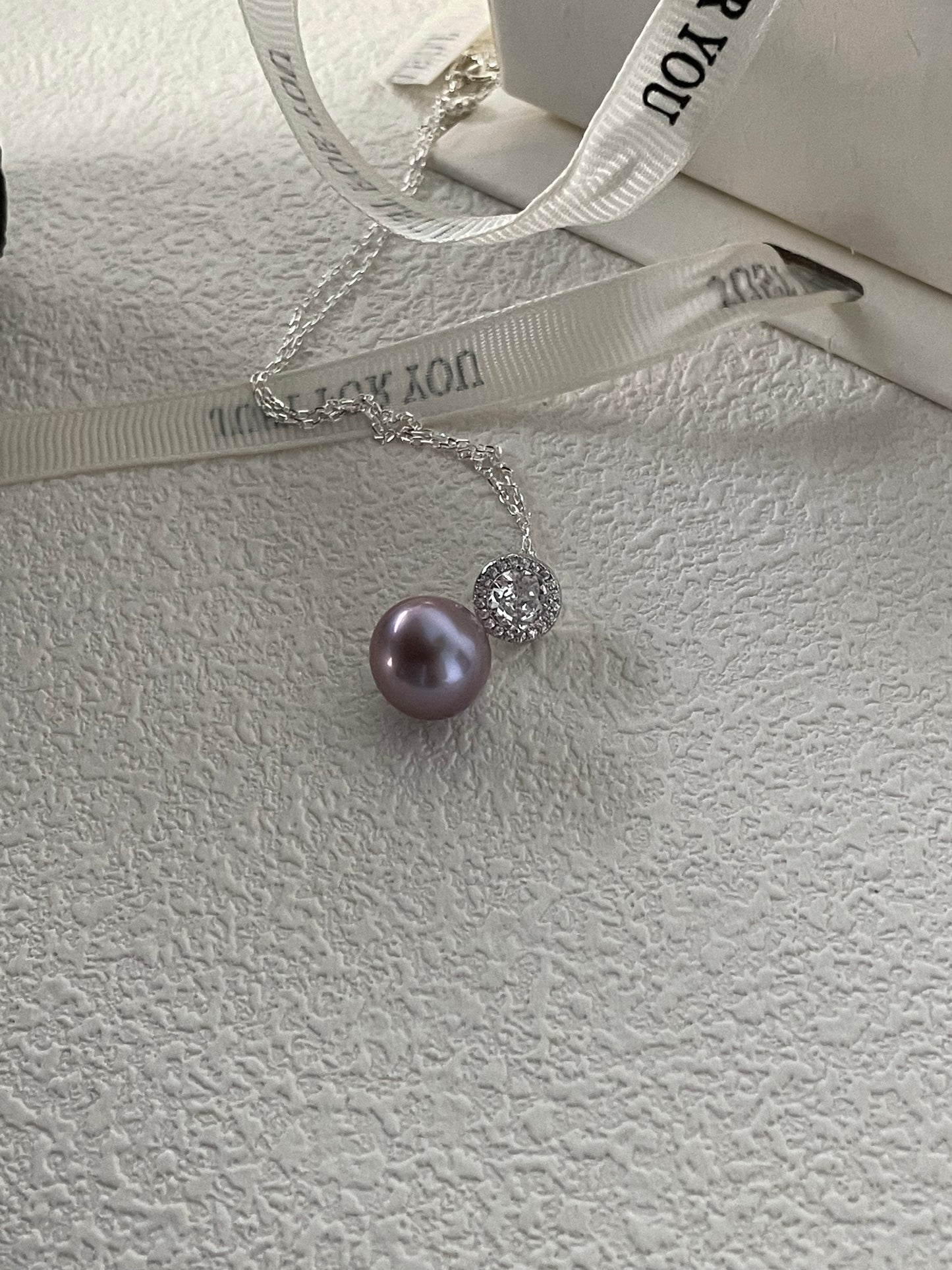 GRAPE Pearl Diamond Necklace