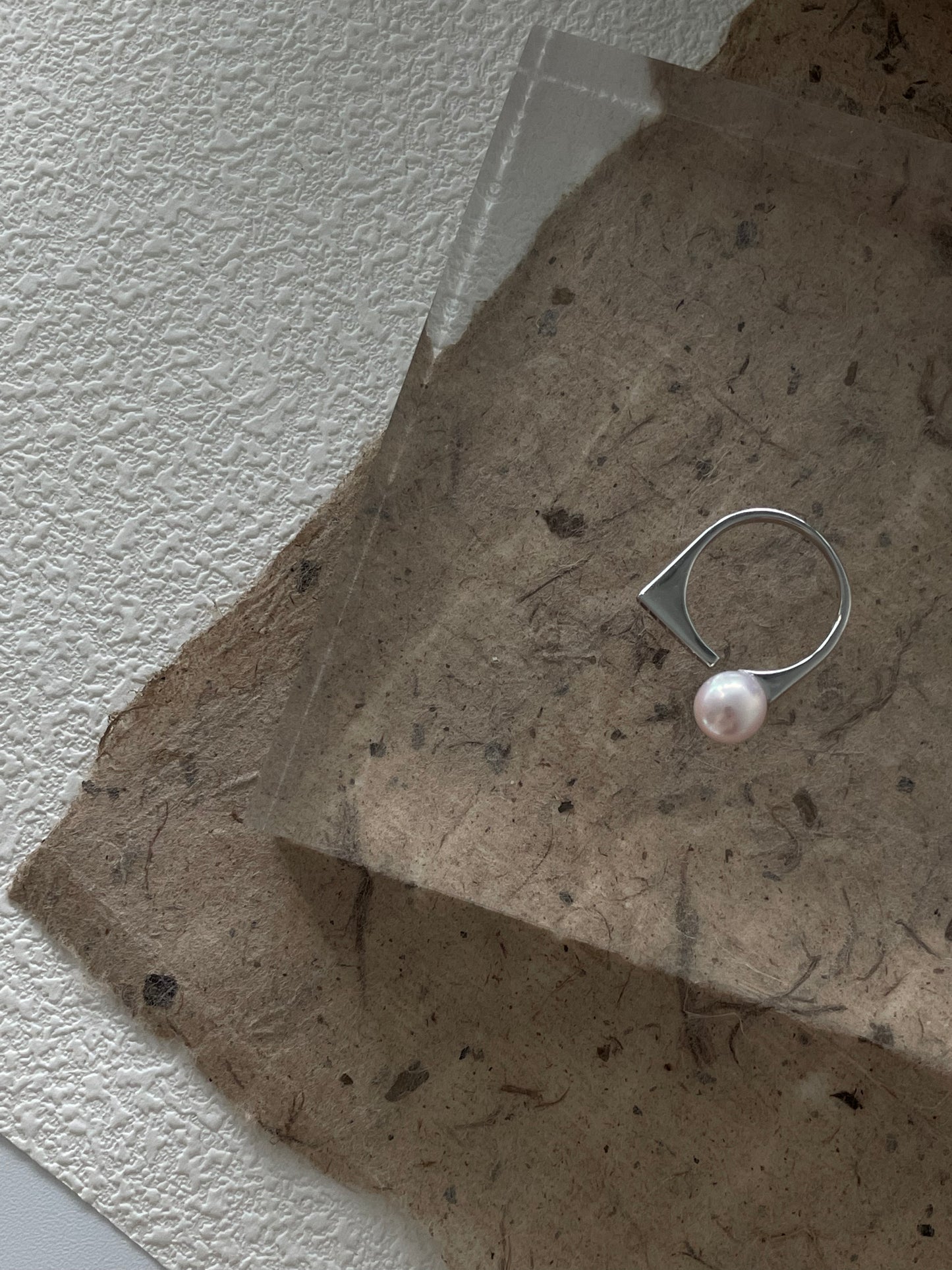 Pearl Cube Ring