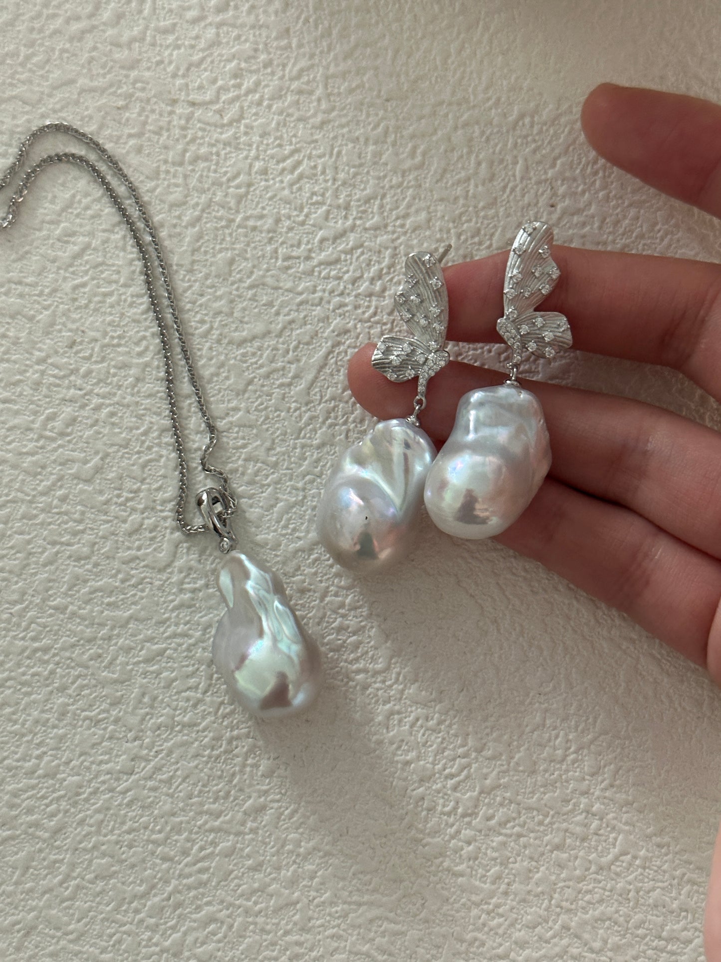 Statement Butterfly Baroque Earrings