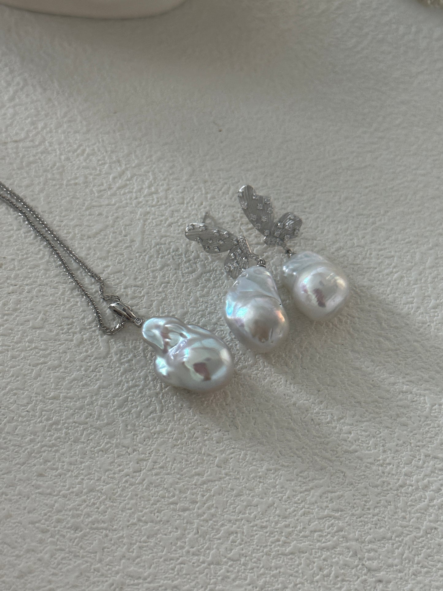 Statement Butterfly Baroque Earrings