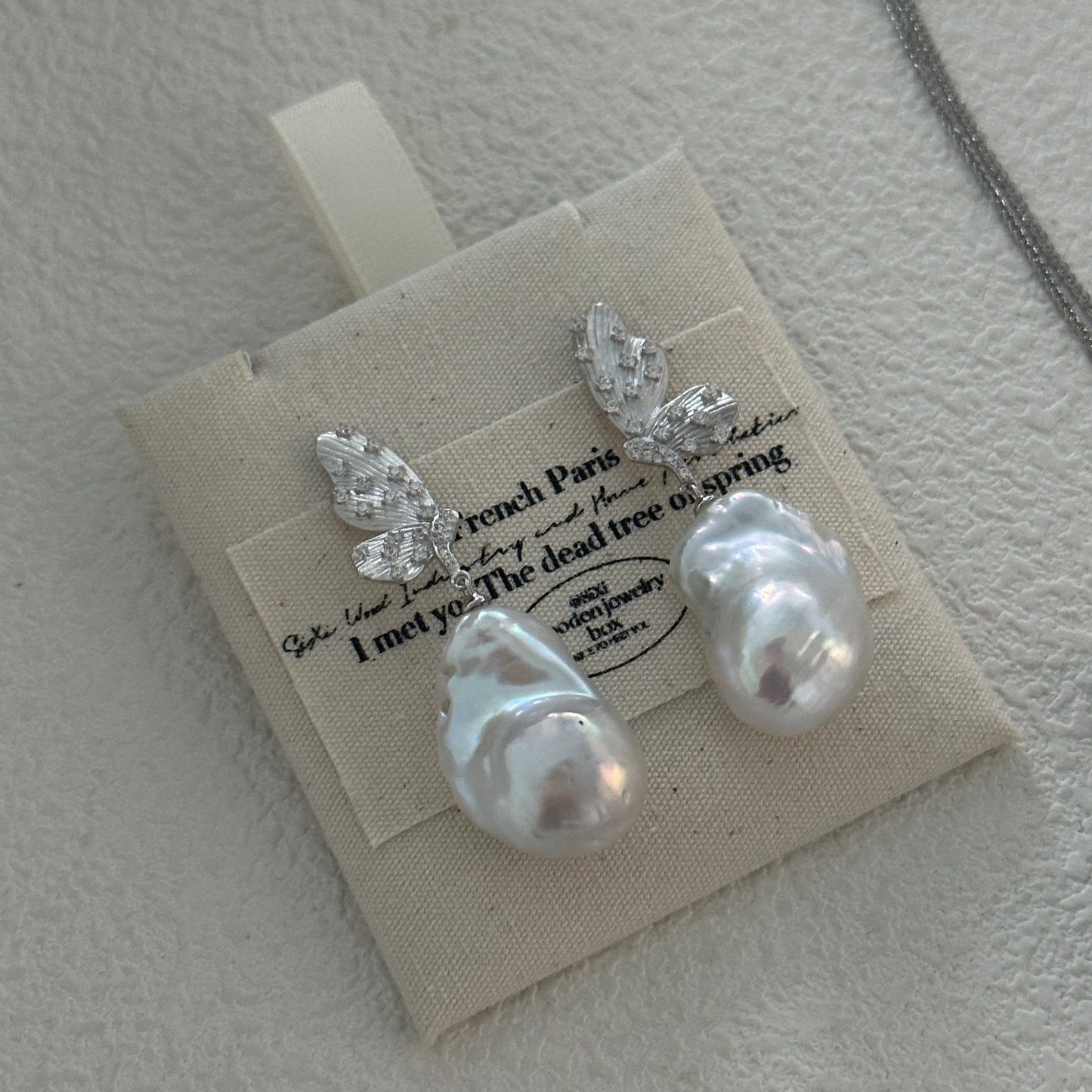 Statement Butterfly Baroque Earrings