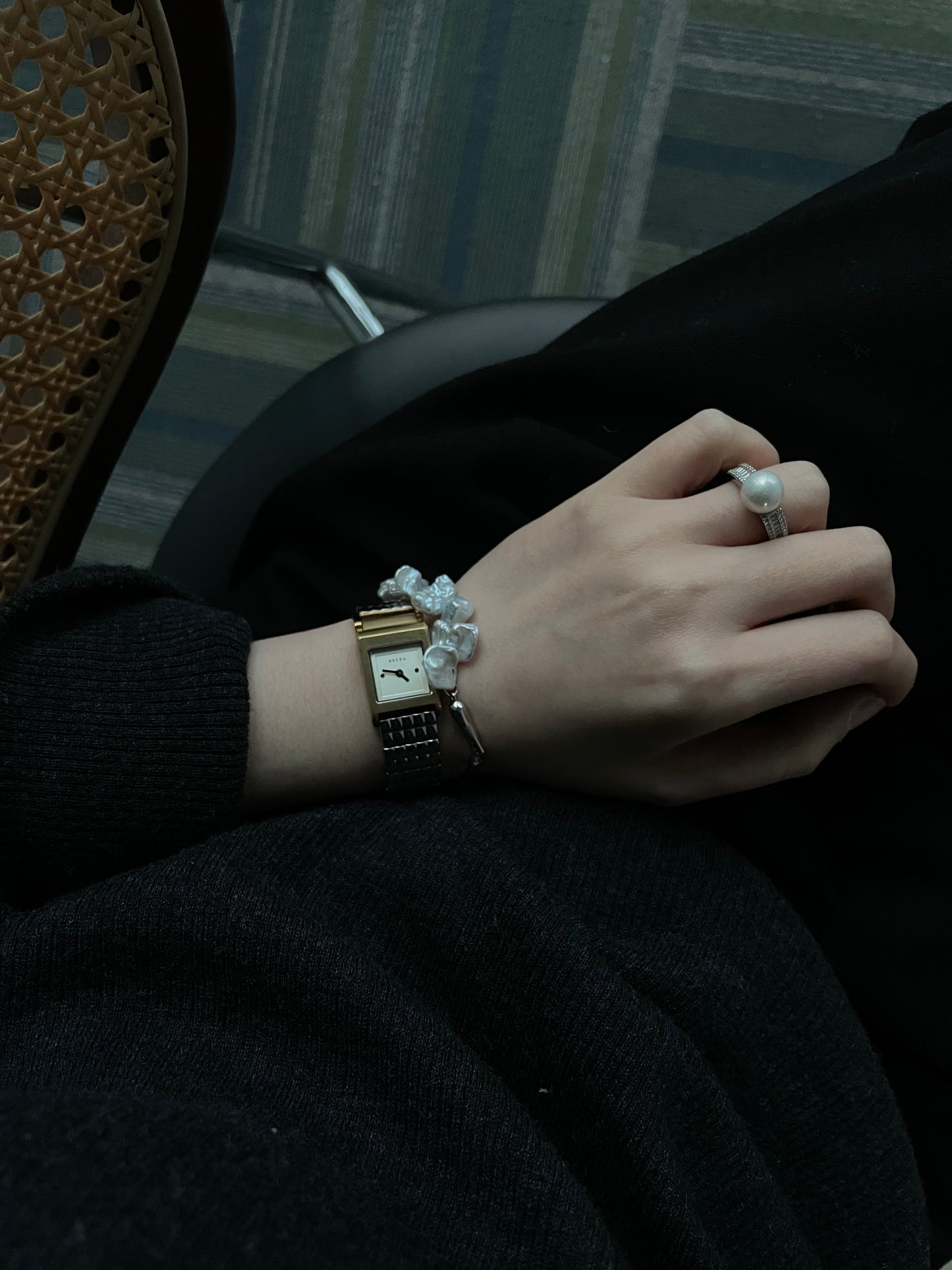 TINKLE Pearl Silver Bracelet