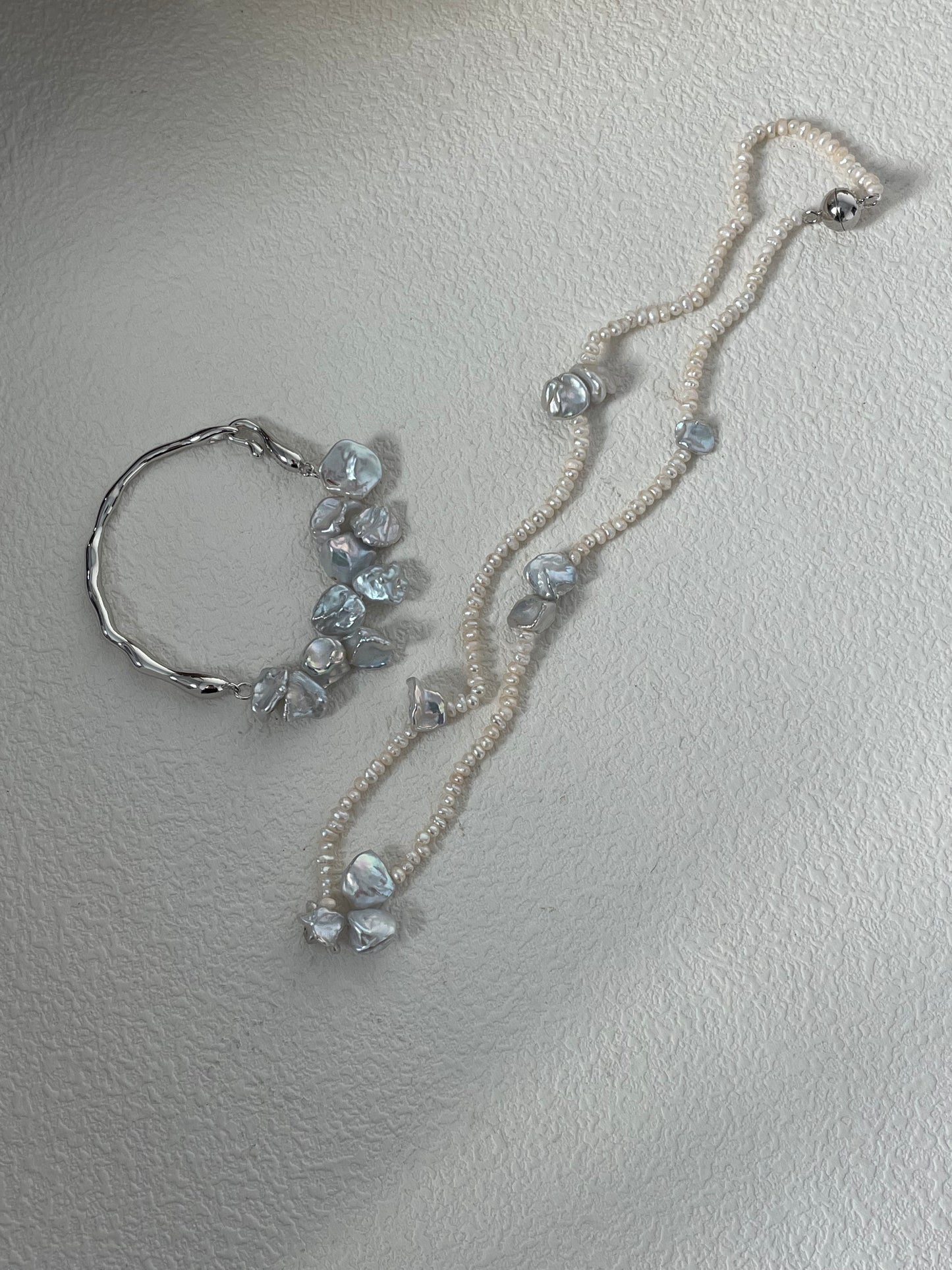 TINKLE Pearl Silver Bracelet
