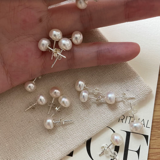 Classic Pearl Earrings