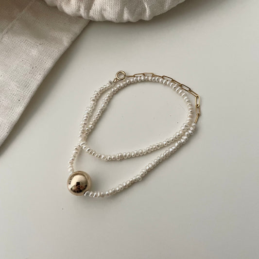 FOCUS Rice Pearl Bracelet