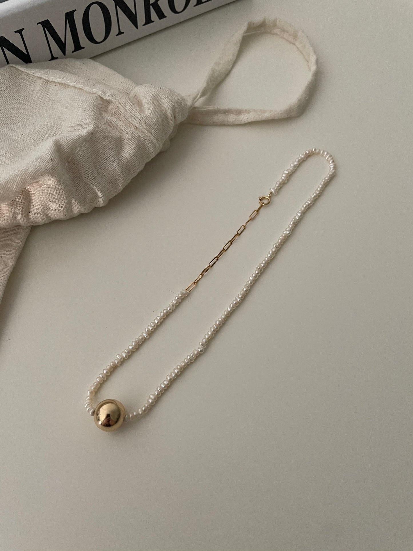 FOCUS Rice Pearl Bracelet